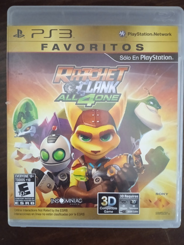 Ratchet & Clank All 4 One Ps3