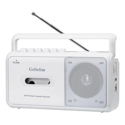 Reproductor De Casetes Gelielim Boombox Radio Am/fm Estéreo