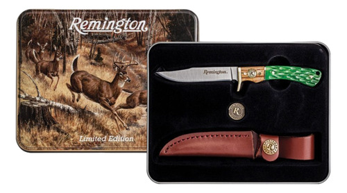 Cuchillo Remington Original 16.5cms Estuche Metálico R15717