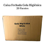 Caixa Gola Higienica 20 Pacotes 100 Rolos Atacado Barbeiro