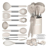 Set 43 Utensilios De Cocina Antiadherentes De Silicona