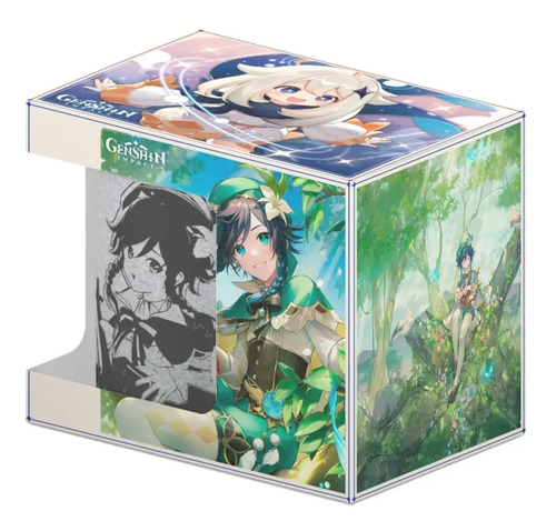 Taza Videojuego Genshin Impact Venti Premium Plata