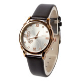 Reloj Para Mujer De Cuerina, Modelo Mariposa ¡oferta!