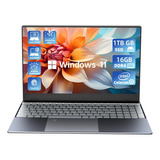 Morostron 15.6 Laptop Con Pantalla Táctil 16gb Ram 1tb Ssd 1