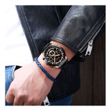 Reloj Curren Krec7601 Negro Hombre