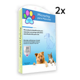 2x Microchip Para Mascotas -animales/certificado Y Pasaporte