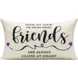 All Smiles Fundas De Almohada Decorativas Para Amigos, Cumpl