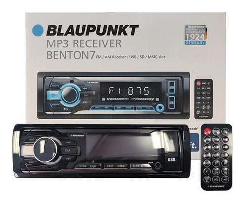 Autoestereo Blaupunkt Benton7 Usb Bluetooth Caratula Fija