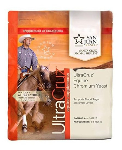 Suplemento Equino Cromo En Levadura, 2 Lb, Polvo