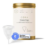 Cora - Taza Menstrual, Cómoda, Fácil De Usar, Silicona