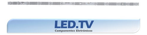 Barra Led 32s615 32s5200 32r5500 13 Leds Nova Alumínio