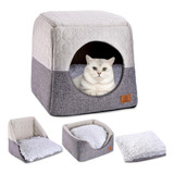 Ownpets Cama Para Gatos De Interior, Cama Plegable 3 En 1 C.