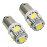 Par Lâmpada 69 12v 1 Polo 5 Leds 12v 6000k Lumens Branco