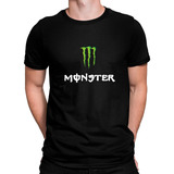 Camiseta Monster Energy Mtb Fit Treino Academia