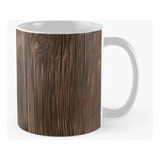 Taza X4 Madera Rústica Calidad Premium