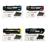 4 Toner Compatible Con Xerox Phaser 6510 Nacional Alto Rend