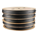 Termocontraible Negro Pared Fina 2mm A 1mm Pack X 50 Metros