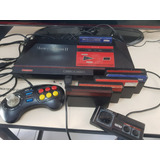 Master System 2 Completo Com 6 Cartuchos Originais 