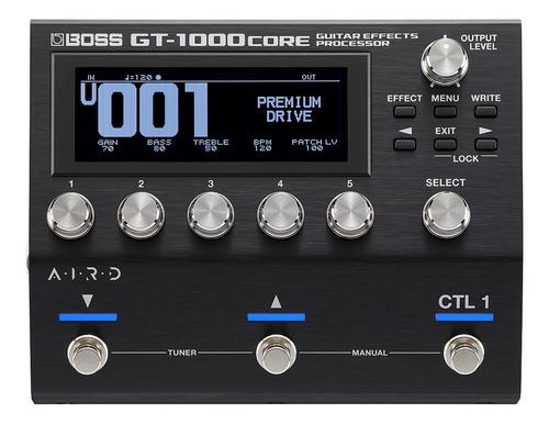 Boss Gt-1000core Pedal Compacto Multi-efecto Guitarra Y Bajo