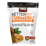 Force Factor Better Turmeric Extra Fuerte 60 Gomitas Sabor Fruit Splash