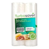 Rollos Gofrados Para Envasar Turbosaver 28cm X 5mts - 2 Unid