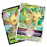 Pokémon: Leafeon Vmax + V Realeza Absoluta