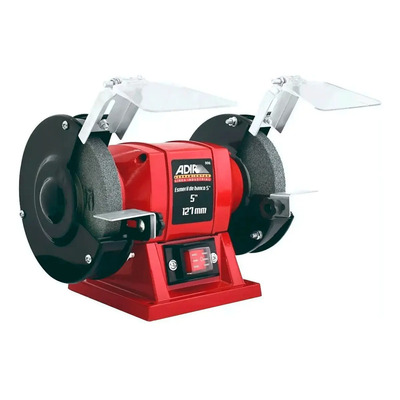 Esmeril De Banco 5 120 W Adir 906 Color Rojo Frecuencia 60 Hz | Envío gratis