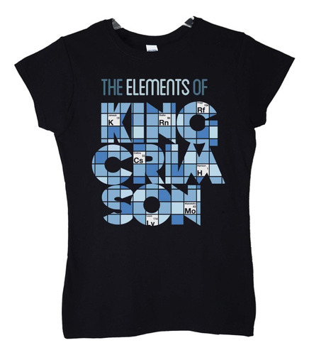 Polera Mujer King Crimson The Elements Rock Abominatron