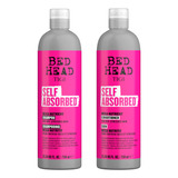 Tigi Bed Head Kit Self Absorbed Shampoo + Enjuague Grande 6c