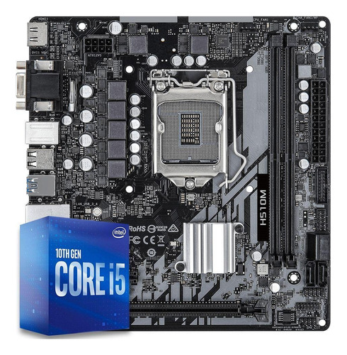 Kit Upgrade Intel 10 Geração I5 10400f + H510m