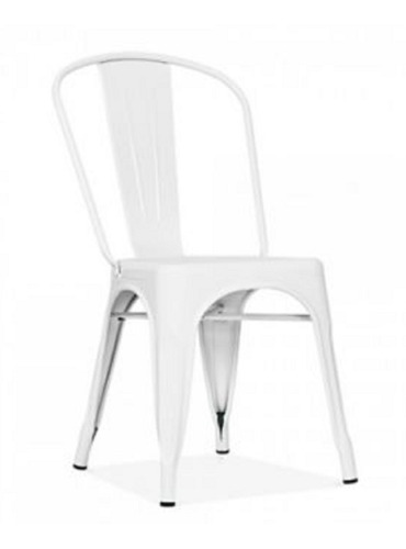 Silla Metalica Con Espaldar