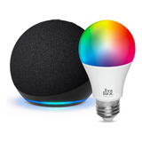 Amazon Alexa Echo Dot 4th Gen Con Foco Inteligente Wifi Rgb