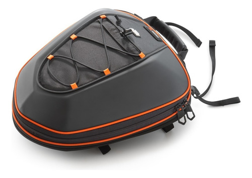 Bolso Trasero Moto Ktm Powerparts Rear Bag 16 Lts Avant Color Negro