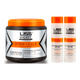 Liss Expert Kit Alisado X 1000 + Shampoo + Acondicionador