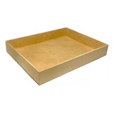 12 Cajas Sin Tapa 25x20x5 De Madera Mdf