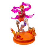 Figura De Acción One Piece Monky D. Luffy Gear 5 Rojo 