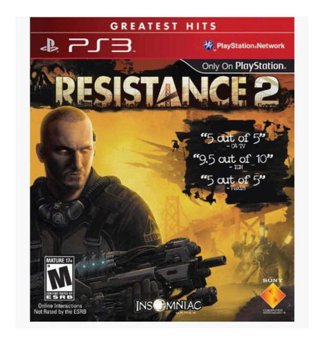 Jogo Playstation 3 Resistance 2 - Original