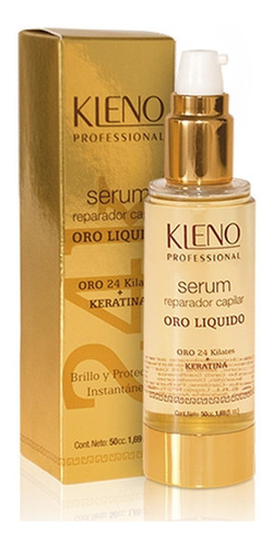Serum Oro Liquido Kleno Egyptian Gold 24k Keratina X 50
