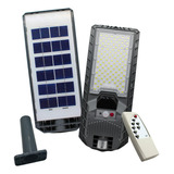 Lampara Solar 200w Led Completa (1800w) Con Brazo Y Control 