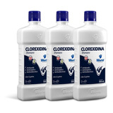 Shampoo Clorexidina Dugs 500ml World Veterinária Com 3