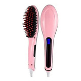 Escova Secadora Elétrica Fast Hair Liss 110v/220v Cor Rosa