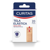 Curitas Apositos Adhesivos De Tela Elastica X 20 Un