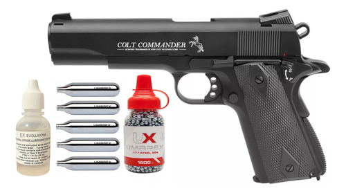 Pistola Colt Commander .177/4.5mm Co2