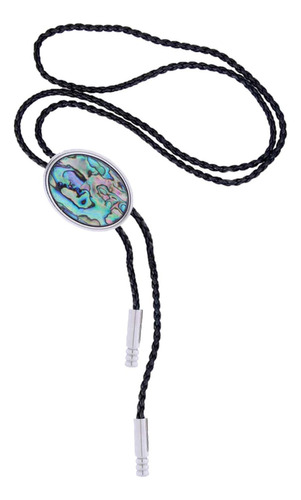 Vintage Style Cowgirl Bolo Tie, Corbata Pu Cuerda De Cuero