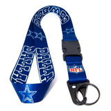 Dallas Cowboys Nfl  Porta Gafete Lanyard 