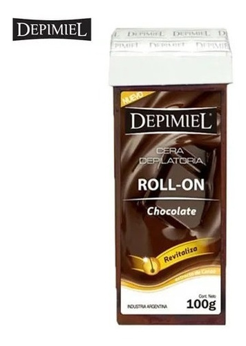 Cera Depilatoria Roll On Depimiel Chocolate X100ml