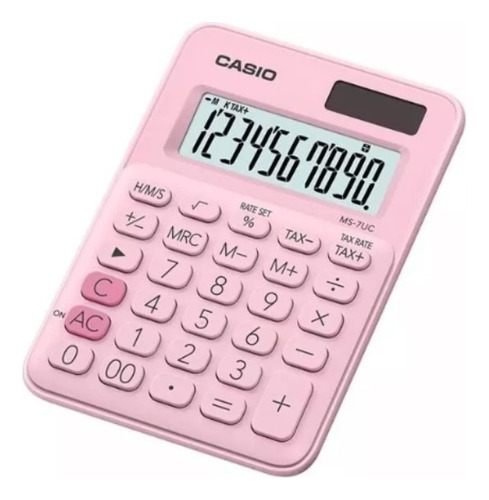Calculadora Casio Ms-7uc 10 Digitos