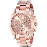 Reloj Michael Kors Bradshaw Mk5503 Talla Grande Para Mujer