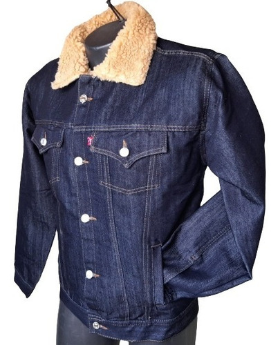 Espectacular Chaqueta Jean Forro Ovejero Envio Incluido