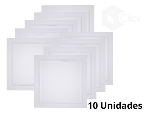 10 Peças Painéis Fixo P Decorar Relevo 3d